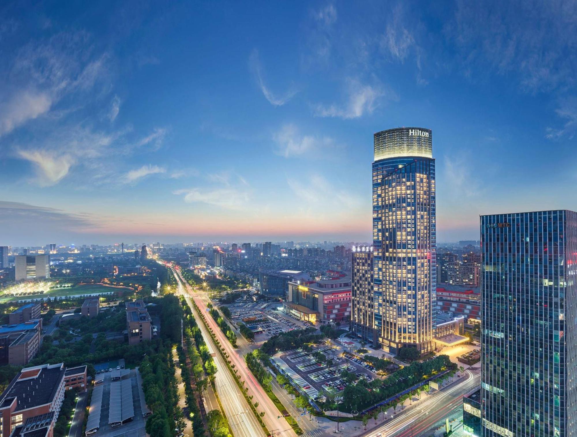 Hotel Hilton Jiaxing Exterior foto